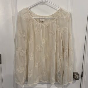 Long sleeve, XS blouse